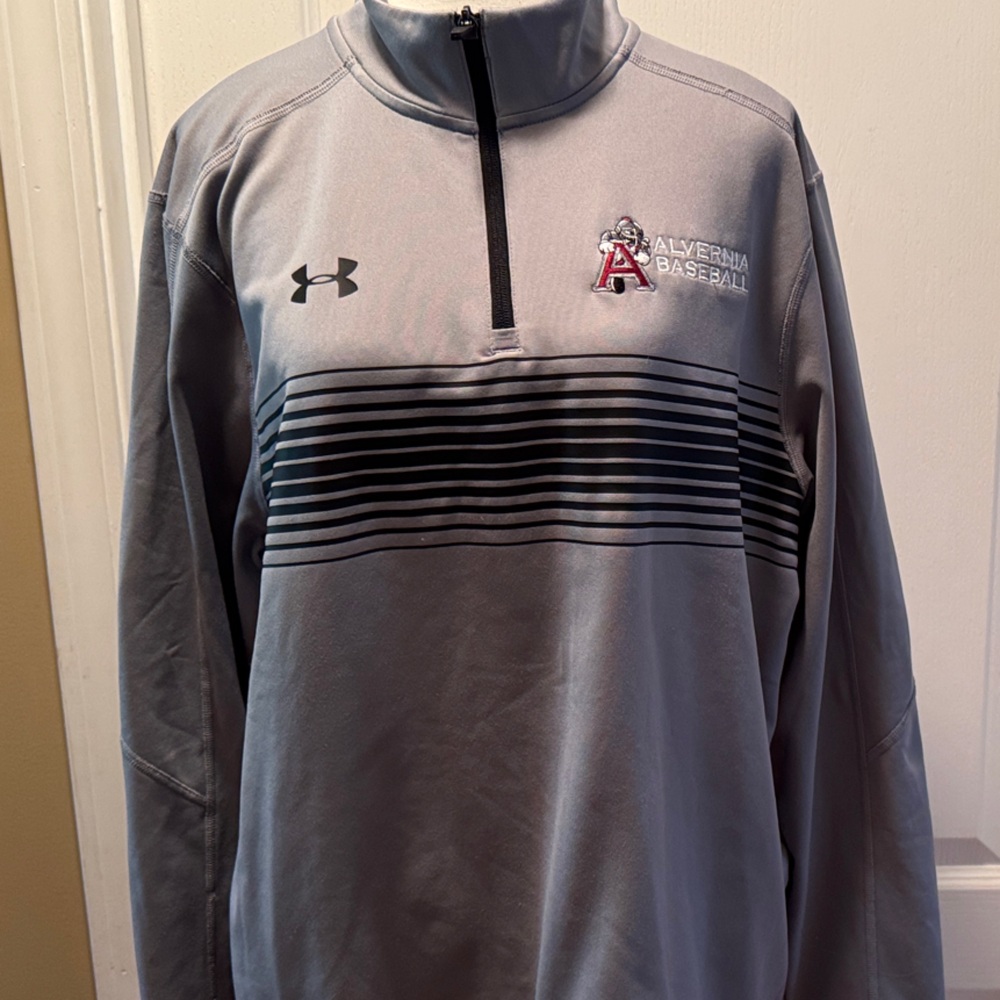 Under Armour Men's Performance Jacket in Gray - Alvernia University Crusaders